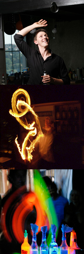 One-man barmanská show